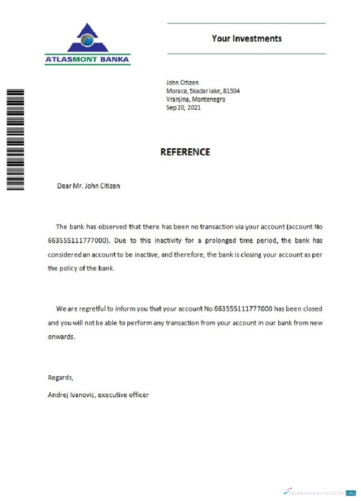 Download Montenegro Atlasmont bank closure reference Photoshop template